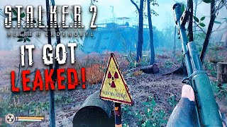 STALKER 2 GOT LEAKED Main Menu RADIOACTIVE FIELD NEW ANOMALY SEWERS First Real Gameplay [upl. by Gabriellia477]