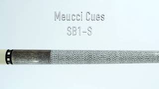 Meucci Cues SB1S Billiards Pool Cue Stick  Closeup [upl. by Izmar]