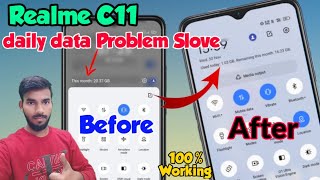 Realme C11 me daily usage data kaise Show Kare  Realme c11 daily usage data  Realme c11 usage date [upl. by Blumenfeld815]