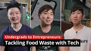 Undergrads to entrepreneurs Tackling food waste with tech  DBSF Hungry for Change Challenge [upl. by Perzan]