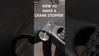 How to make a crank stopper mtb fyp mtbfreestyle mountainbike whistler mtbfreestyleriding [upl. by Fisken]