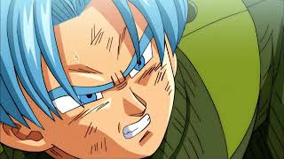 Vegeta scolds future trunks  Future trunks hits vegeta [upl. by Harat174]