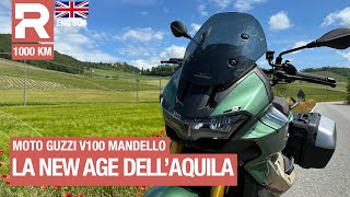 Moto Guzzi V100 Mandello  prova  1000 km con la moto della rivoluzione Guzzi [upl. by Margery]