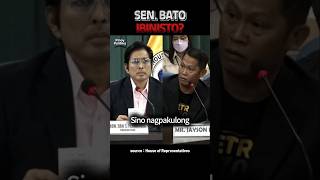 SEN BATO IBINISTO Duterte WarOnDrugs PNP [upl. by Aleuqahs645]