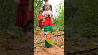 Single mom 7 up skills bushcraft singlemom survival camping forest shorts 1127 [upl. by Alys]