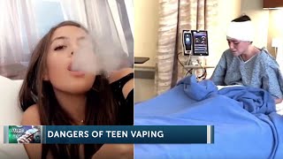 Examining the dangers of vaping as outlined by a recovering teen addict [upl. by Siulegroj]