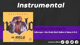 Daliwonga – Abo Mvelo Feat Mellow amp Sleazy amp MJ Instrumental [upl. by Ataynik]