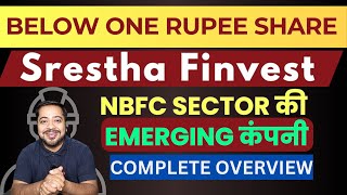 Below One Rupee Share Book Value is Higher Than Current Price Srestha Finvest [upl. by Notaes]