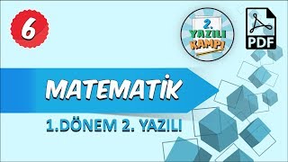 6 Sınıf Matematik  1 Dönem 2 Yazılıya Hazırlık [upl. by Bevon395]