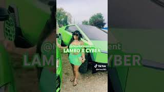 LAMBO TRUCK X CYBER TRUCK 🤮💚 [upl. by Else]