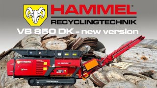 HAMMEL Vorbrecher VB 850 DK  Neue Version Stufe 5  primary shredder 850 DK  new version stage 5 [upl. by Carine]