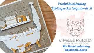 Werbung Neue Produkte von Charlie und PaulchenLieblingsecke mit Beispielen zum Basteln [upl. by Dnomde809]