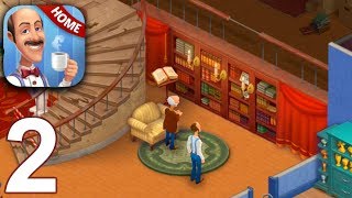 HOMESCAPES Story Walkthrough Gameplay Part 2  Day 2 iOS Android [upl. by Particia]