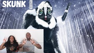 THE MASKED SINGER SEASON 6  EPISODE 2  SKUNK REACTION VIDEO [upl. by Aibonez]