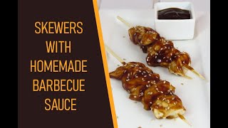 Chicken with Homemade BBQ Sauce in Just 4 Minutes 🍗🔥✨ [upl. by Elva]