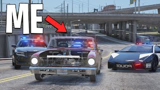 I Became A Getaway Driver with 1000HP Drag Car on GTA 5 RP [upl. by Anileva]