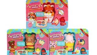 Smooshy Mushy Bento Box Series 2 Unboxing Toy Review Harper Hippo Libby Labby and Riley Red Panda [upl. by Okiron]