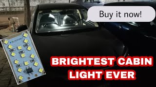 Brightest Cabin light light ever for Honda amaze  Blaupunkt roof light  Blaupunkt LED RIL 15 PRO [upl. by Nola]