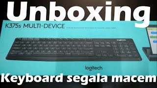 Unboxing Logitech K375s  Bahasa Indonesia [upl. by Terris]