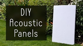 How to Make High Performance Sound Absorption Panels for 5 [upl. by Myrwyn341]