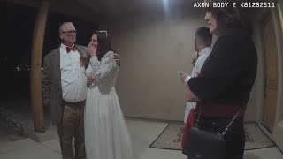 Cops Shut Down Couple’s Wedding 10 Minutes Into Reception [upl. by Kcoj620]