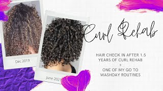 CurlRehab Update  Tips for Repairing Hair with CURLSMITH [upl. by Bancroft]