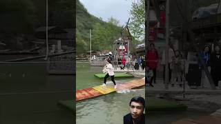 Bridge on water 😱🤔🌊 activity shorts travel love vlog [upl. by Atinor]