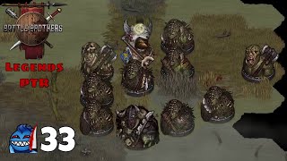 Battle Brothers Legends PTR Mod  Solo Lone Wolf  Ep 33 Orc Time [upl. by Aikan]