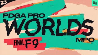 2023 PDGA Pro World Championships  MPO FINALF9  Robinson Scott Heimburg Klein  Jomez Disc Golf [upl. by Hyo]