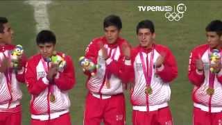 Perú Campeón Olimpico 2014 Sub 15  Medalla de Oro [upl. by Vigen12]