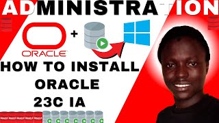 How to Download and Install Oracle Database 23c AI  SQLPLUS on Windows 1011 [upl. by Winthorpe]