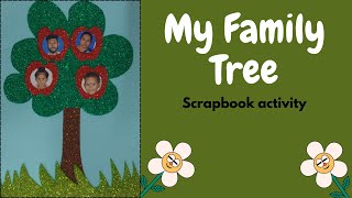 Family tree school project How to make family tree Family tree model Easy Family tree idea [upl. by Haissem]