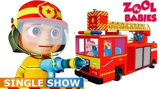 Zool Babies As Fire Fighters Single Videogyan Kids Shows  Cartoon Animation  Zool Babies Series [upl. by Nevets]