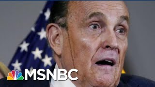 Meltdown As Rudy Giuliani Flails In Court Trump Hides In WH  The Beat With Ari Melber  MSNBC [upl. by Ludovika]