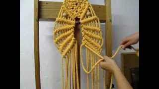 Tutorial para hacer búho de macramé PARTE 2 [upl. by Naz]