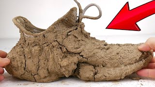 I Cleaned The Worlds MUDDIEST Yeezys  ASMR [upl. by Tsyhtema537]