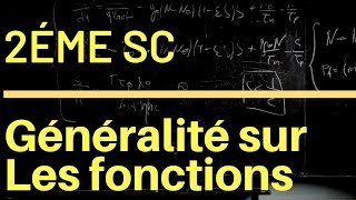 généralités sur les fonctions 2éme science tunisie exercice corrigé [upl. by Jae]