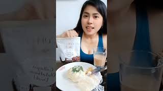 BOURSIN CHEESE TRENDING IN TIKTOK MUKBANG [upl. by Rosol]