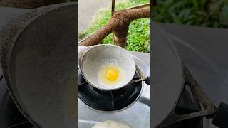 A Popular Sri Lankan Breakfast  Egg Hoppers  Sri Lankan Street Food shortvideo streetfood [upl. by Virendra]