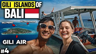 Amazing Fun in Gili islands of Bali Indonesia 🇮🇩  Bali Trip Guide 2024 [upl. by Grantham399]