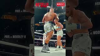 fan clip Jake Paul vs Mike Tyson Full Fight Highlights  Netflix Knockout2024 boxing [upl. by Sonni]