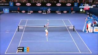 Roger Federer Vs Andy Murray Australian Open 2014 HIGHLIGHTS QF Full HD [upl. by Notgnillew563]