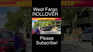 BREAKING NEWS MultiVehicle Crash In West Fargo [upl. by Massingill548]