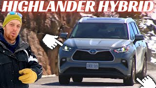 2022 Toyota Highlander Hybrid The Most DETAILED Review Youll See [upl. by Aicirt]