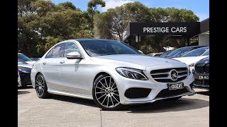 2017 MercedesBenz  C300 W205  RWD Sedan  Iridium Silver  Metallic [upl. by Skoorb]