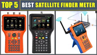 2024 NEW Best Satellite Finder Meter Review  Top 5 Best Digital Satellite Finder [upl. by Bergin472]