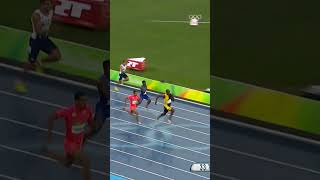 Usain Bolts FINAL Olympic Race 🥹🇯🇲 shorts [upl. by Rinee]