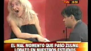 Zulma Lobato en Cronica con la boca abierta [upl. by Hymen901]