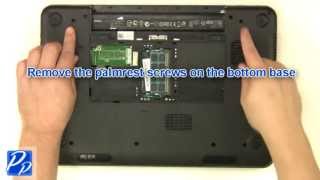 Dell Inspiron 15R N5110 LCD Screen amp LCD Rail Replacement Video Tutorial [upl. by Rhodes]