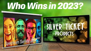 Best Projector Screens 2023 don’t buy one before watching this [upl. by Toffey]